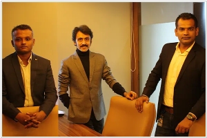 Founders: Raj Patel, Urvish Dave, Khush Choksi